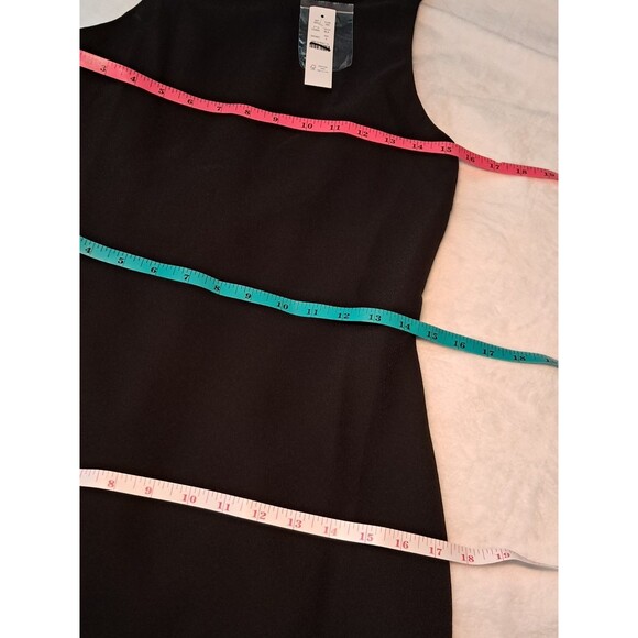 J.Crew Long A-Line Dress Drapey Crepe Black Maxi Lined CG350 $168 Size 2 NWT - Picture 10 of 12